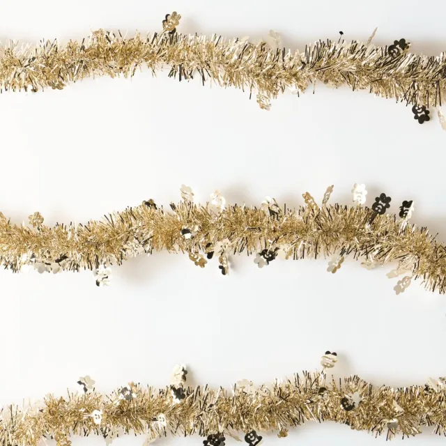 HEMA Kerstslinger 3m peperkoekmannetjes (goud)