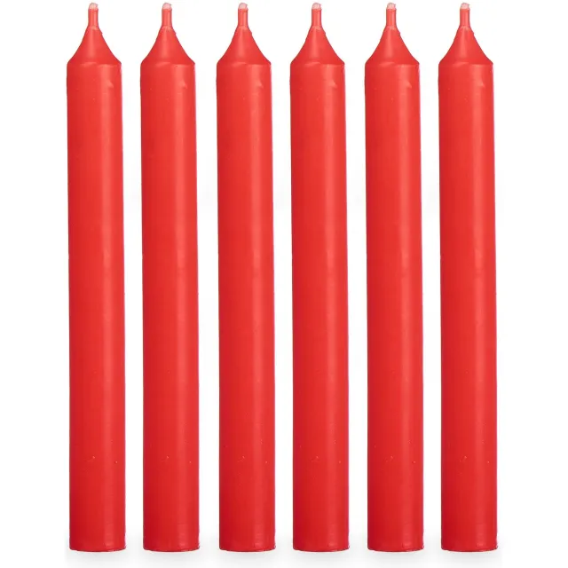Acorde Kegelkaarsen CELESTIA, 15 cm - rood