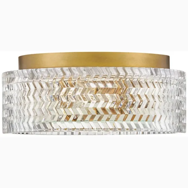 Hinkley LED Plafondlamp Elle | 2X E27 Max 60W | Heritage Brass Zwart