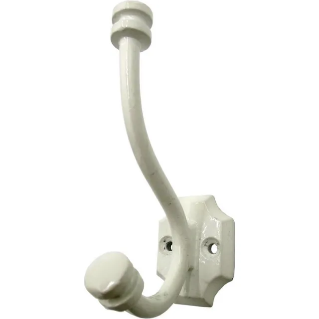 Harvey's Home Industrial Hook - Haak - Jashaak en Hoedhaak - Metaal - Wit