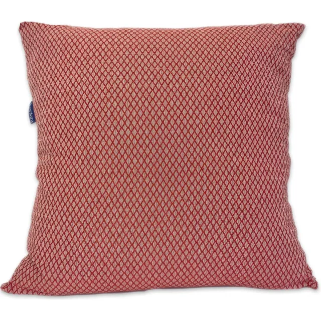 Lantara Ottoman Kussen - Terracotta Red - 55x55cm Rood