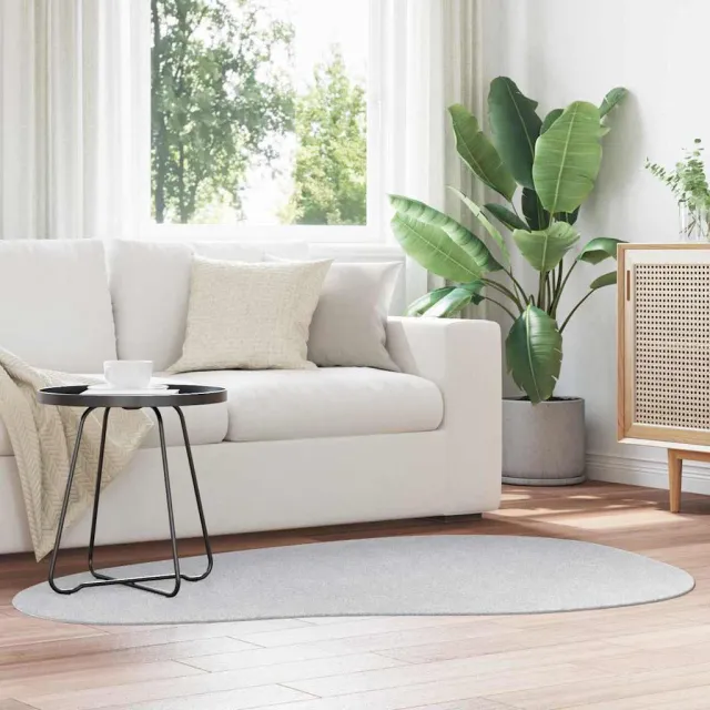 vidaXL Tapijt HUARTE Grijs 120 x 170 cm Polyester