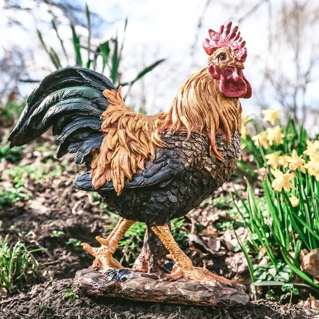 Farmwood Haan 25X13X30 CM Mehrfarbig