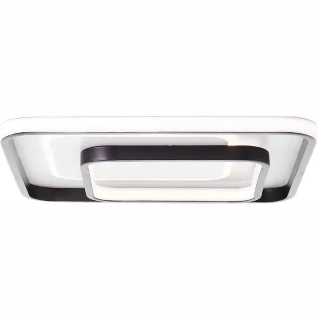 Brilliant Plafondlamp Cava 3000K zwart - G99383/75 wit