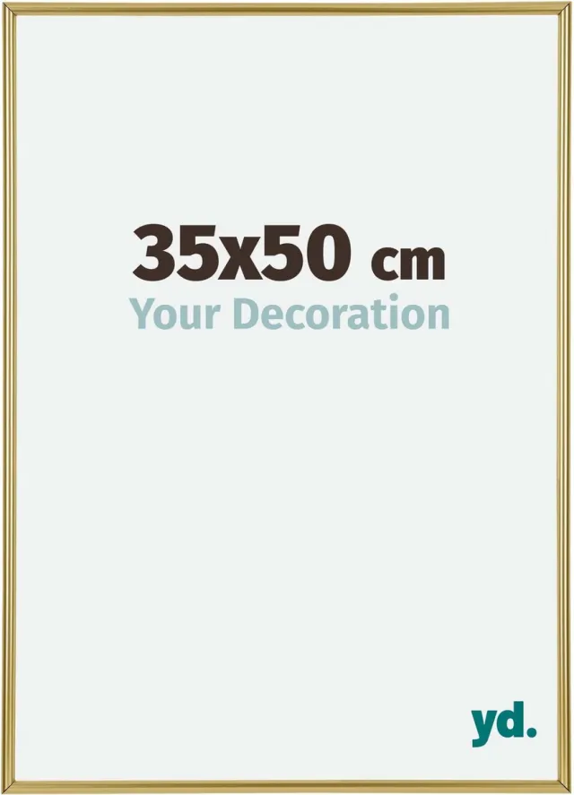 yd. Your Decoration - Fotolijst 35x50 cm - Kunststof - Goud - Annecy