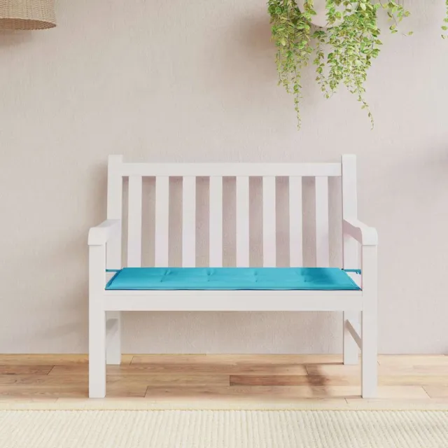vidaXL Stoel Pad Oxford Stof Turquoise 100 x 50 x 3 cm