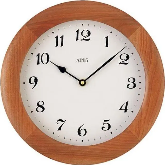 AMS Wandklok AMS - 929-9 Bruin