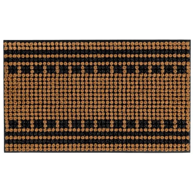 Cosy Creations Natuurlijke Deurmat met Decoratief Motief – 45x75 cm bruin