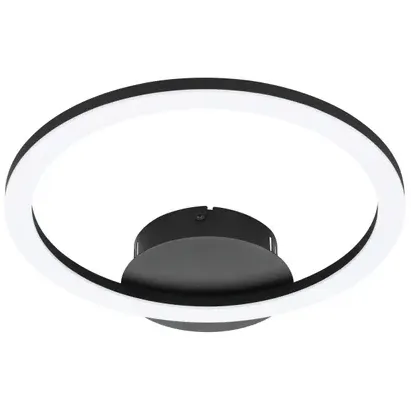 Eglo Plafondlamp Parrapos-z Zwart ⌀34cm 12w
