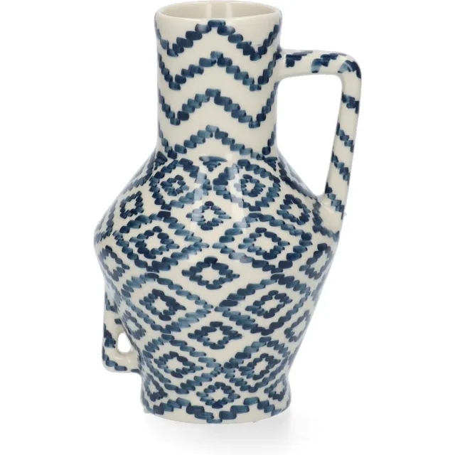 Return to Sender Vaas - Waves - H15 cm - Handgeschilderd