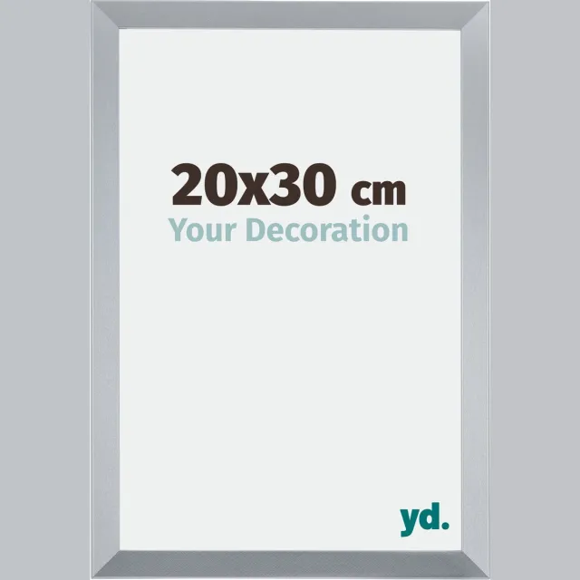 yd. Your Decoration - Fotolijst 20x30 cm - MDF - Zilver Glans - Catania