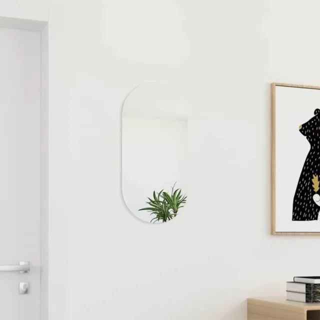 vidaXL Spiegel 60x30 cm glas Wit