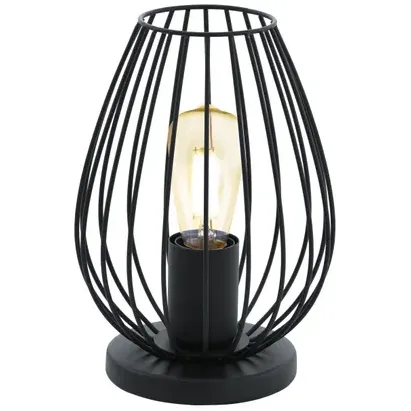 EGLO Tafellamp Newtown Zwart Zwart;