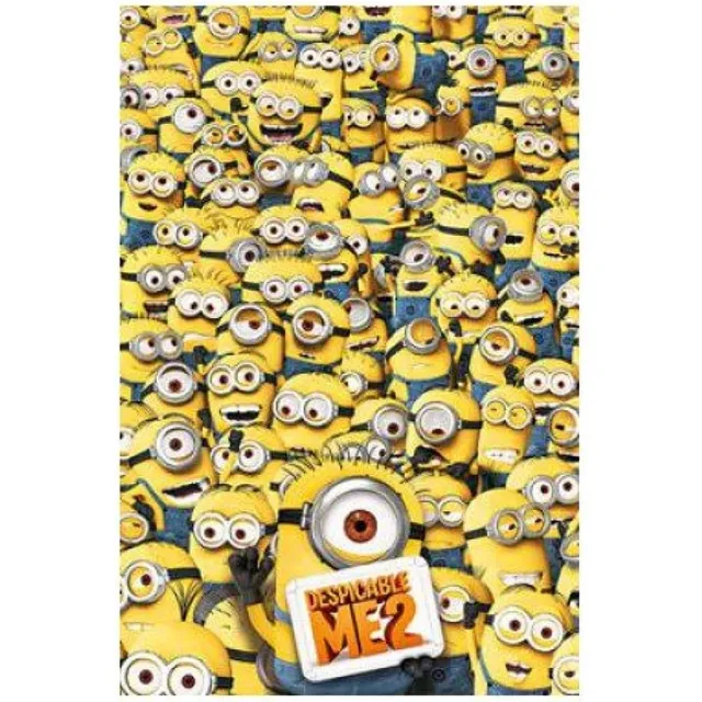 Posterpoint Despicable Me 2 poster - Film - animatie - Gru - Minions - 61 x 91.5 cm bruin