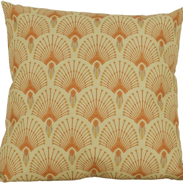 Lesliliving Sierkussen Outdoor Pleasant 45cm Geel/Oranje