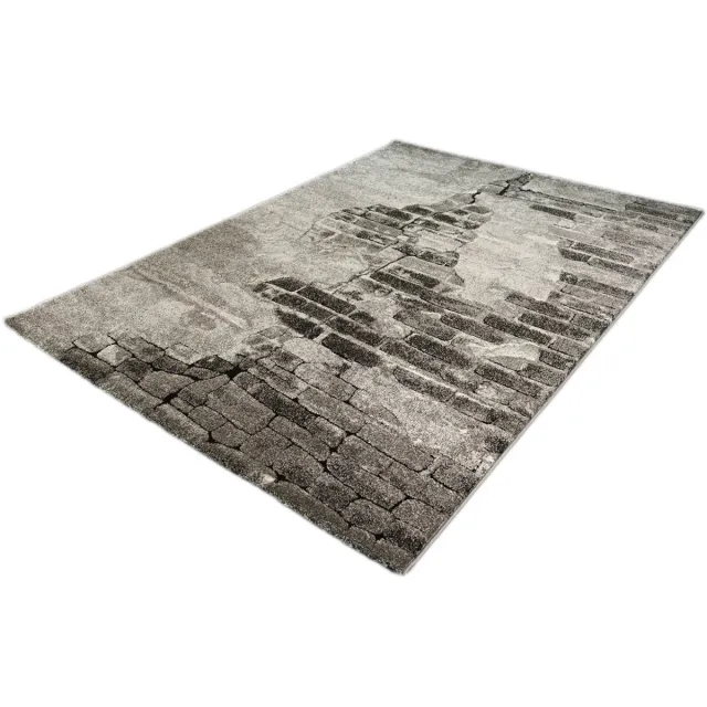 Merinos Muur Design Vloerkleed - Ibiza 20270-95 - Grijs-120 x 170 cm