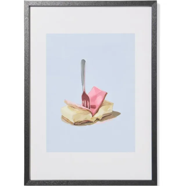 HEMA Fotolijst A4 21x29.7cm hout dun (zwart)