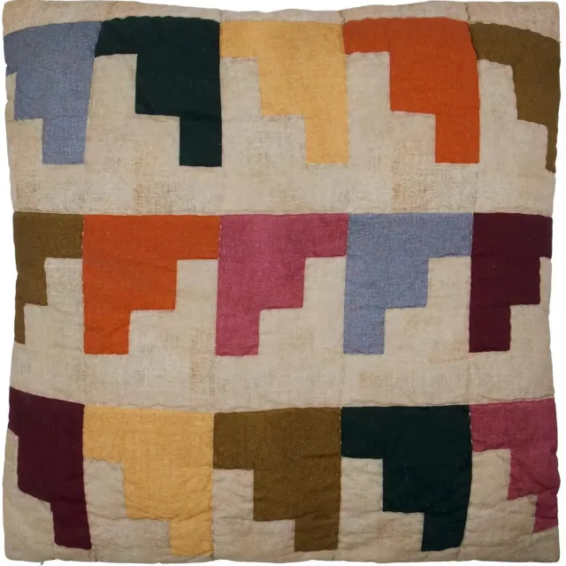 House Doctor Kussenhoes Block Multi 50x50cm [gid://shopify/Metaobject/307234832719]