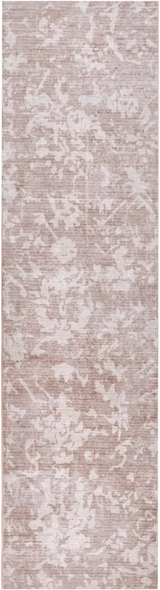 Beliani TARSUS - Vloerkleed - Beige - 80 x 300 cm - Polyester