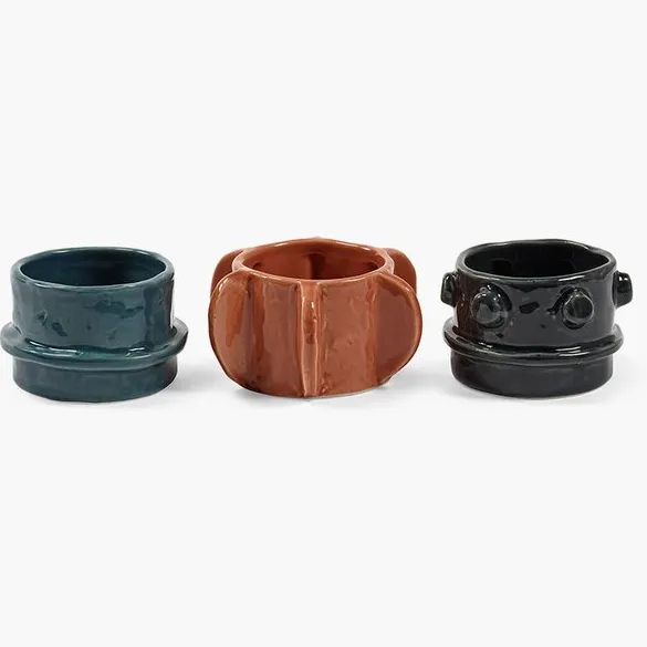Serax Marie Michielssen - Kandelaar assortiment - Mix kleuren - 8 Ø - 3 stuks