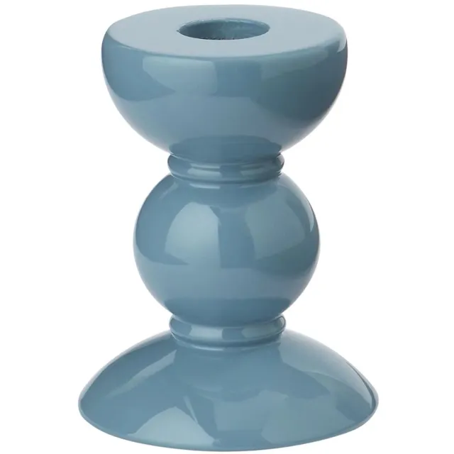 Addison Ross Kandelaar Bobbin Chambray 10cm - Kandelaren blauw