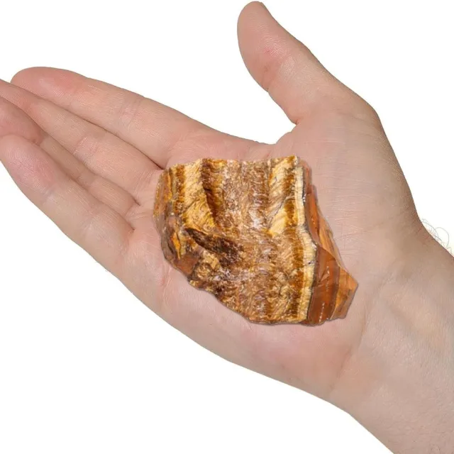 Cosensi Tijgeroog ruwe kristallen voor decoratie en edelsteen wikkelen met Reiki healing energie Any