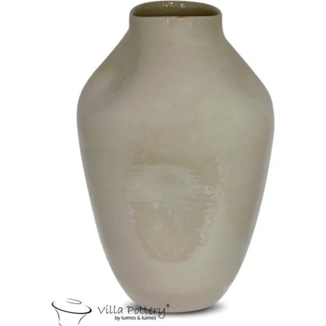 Irishflowers Vaas - Villa Pottery - Decoratie - Woondecoratie - Keramiek - Campari 1_2 Light Grey Licht Grijs