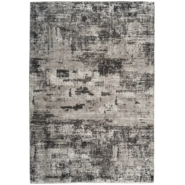 Dutch XXL Vintage Vloerkleed | Tapijt | Sinai | Abstract | Antraciet