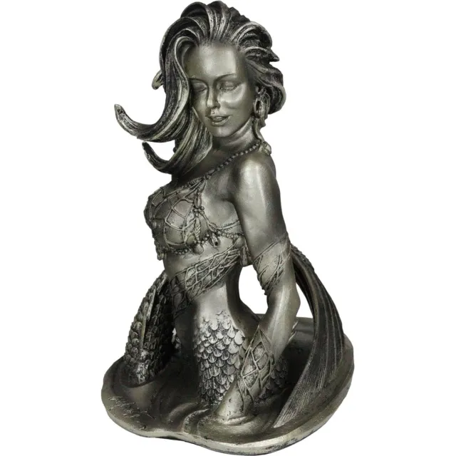 Monte M. Moore Mermaid "Invitation" gebronsd beeldje - (hxbxd) ca. 19cm x 9cm x 7cm