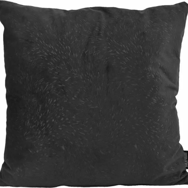 Gek op Kussens! Velvet Chic Black Kussenhoes | Velvet/Polyester | 45 x 45 cm Zwart