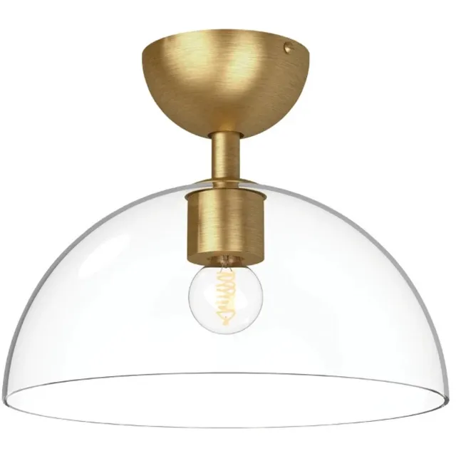 Alora Mood LED Plafondlamp Jude | 1X E27 Max 60W | Brushed Gold Zwart