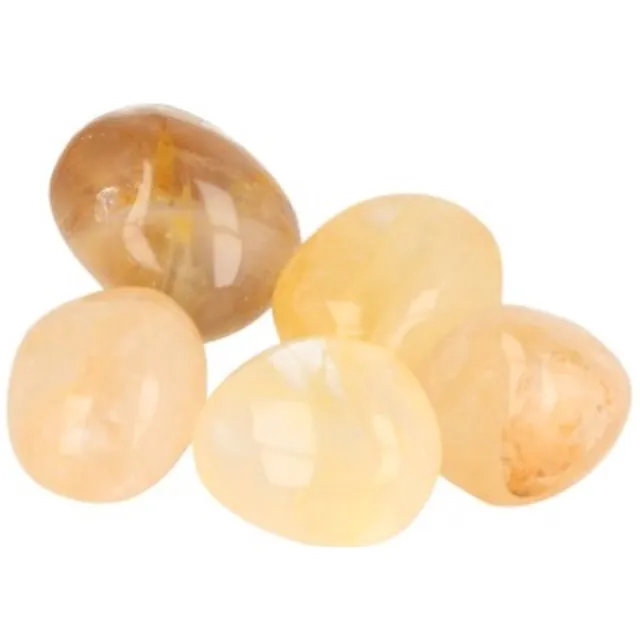 Ruben Robijn Golden Healer 500 gr. trommelstenen (mt3) Geel / transparant