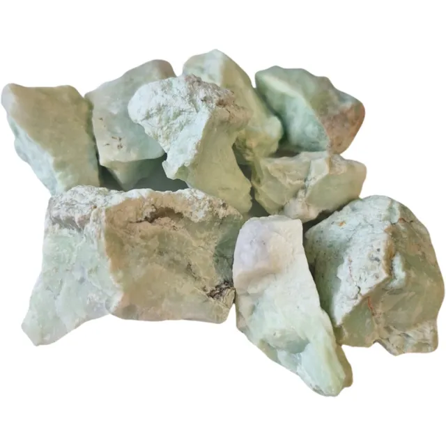 Ruben Robijn Chrysopraas A 250 gr. ruwe brokjes Groen