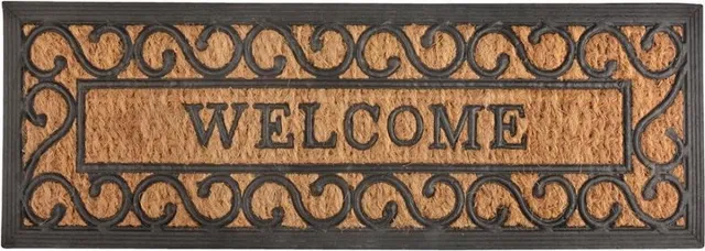 Esschert Design Deurmat WELCOME bruin