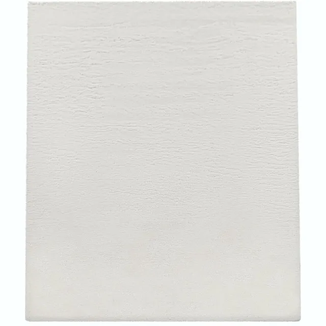 TT Home Hoogpolig tapijt slaapkamer imitatiebont pluizig konijnenbont imitatie 200 x 200 cm Rechthoek 200 x 200 cm Rechthoek beige