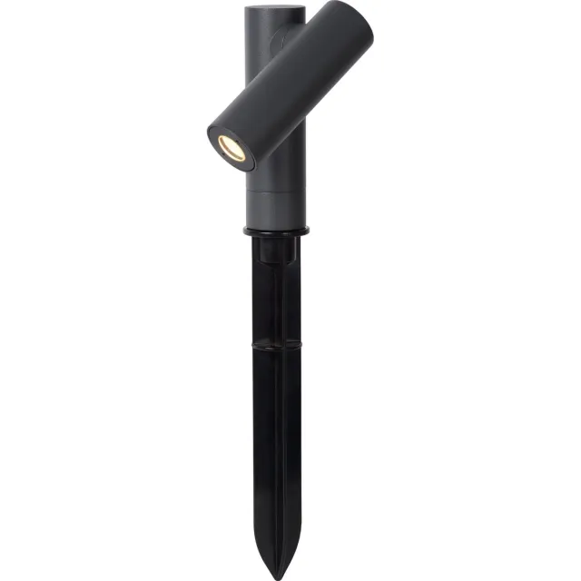 Lucide TATUM - Tuinspot - LED - 1x4,5W 3000K - IP65 - Antraciet
