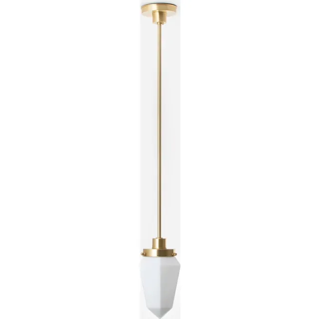 Coloured by Art Hanglamp Briljant Mat 20's Messing - Art Deco Trade