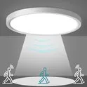 LOVHAUS LED Plafondlamp met Bewegingssensor - 23 cm - 18W - 4000K - Radar Wit