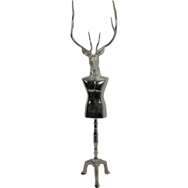 Mars & More mannequin hert 233cm (pallet) Zilver