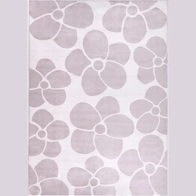 Beliani AKYAKA - Vloerkleed - Beige - 160 x 230 cm - Stof
