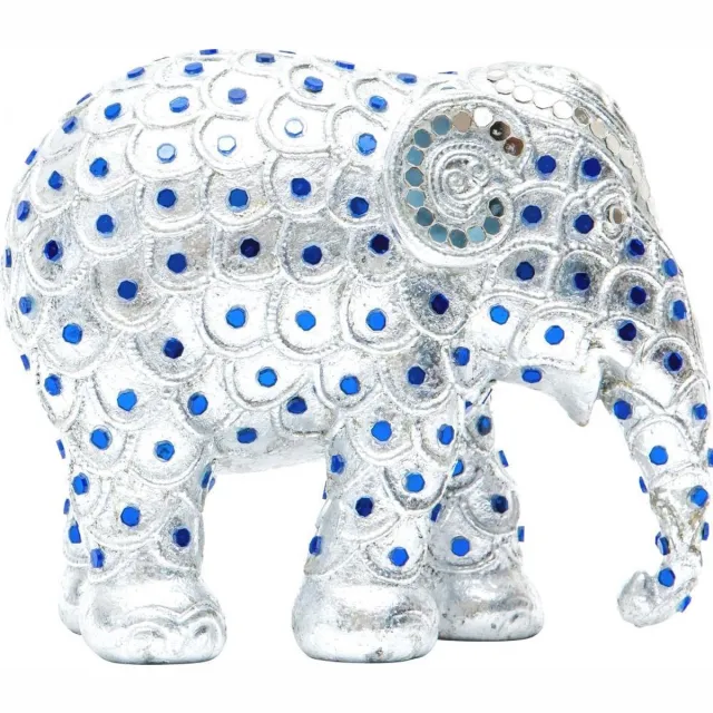 Elephant Parade Ayutthaya Silver 15 cm Elephant parade Handgemaakt Olifantenstandbeeld Multi