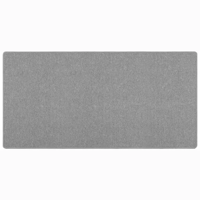 vidaXL Tapijt - Loper - Lichtgrijs - 100 - x - 200 - cm - 100% - Polypropyleen