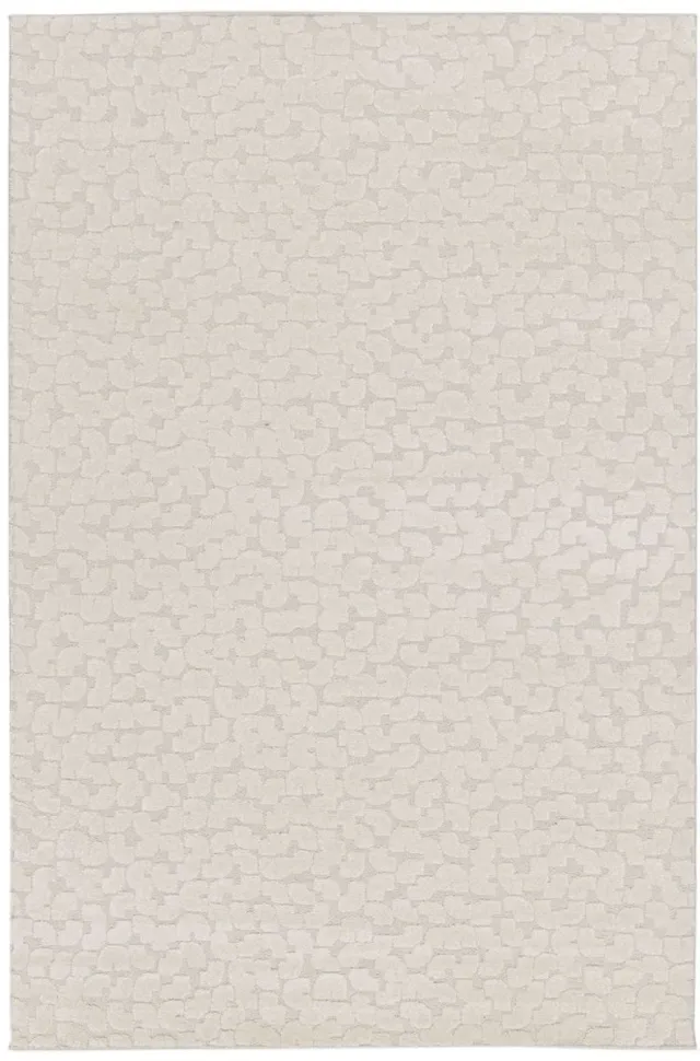 Paon Brillant Design vloerkleed - Relief Tesselle ivoor 160x230