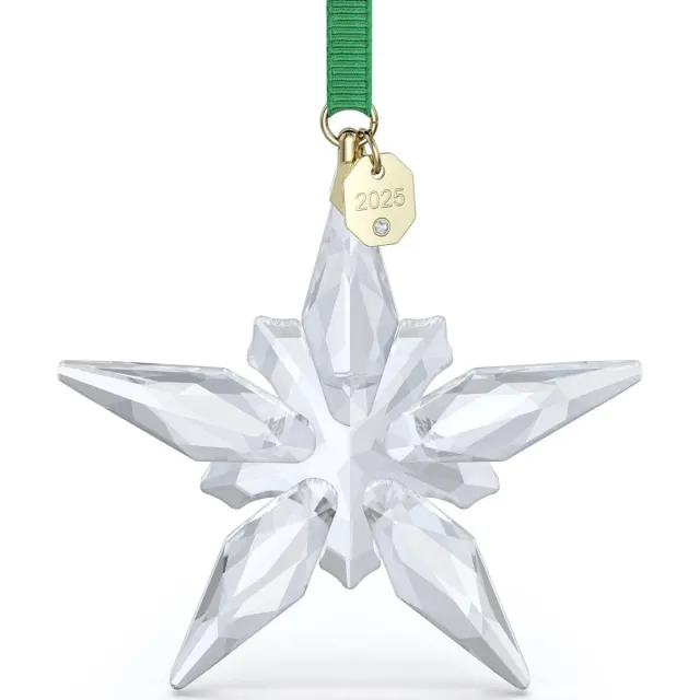 Swarovski beeldjes Annual Edition Ornament 2025 5691172 | kerstster kristalkunst ornament | transparant kerstdecoratie glitterend stijl