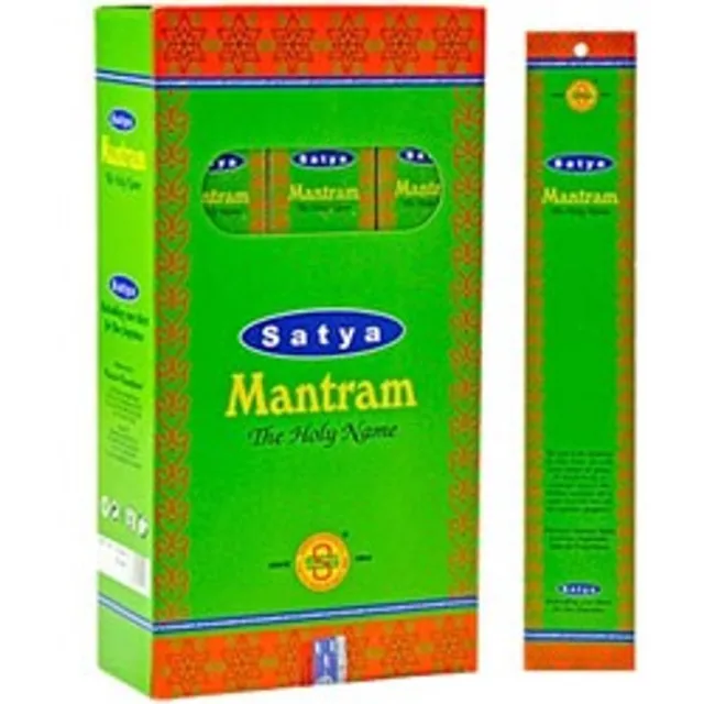Satya Wierookstokjes Satya Mantram 12x15 grams Multicolor