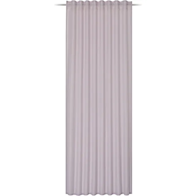 Elbersdrucke Gordijn met verborgen lussen Pure 255x140 cm lila Uni