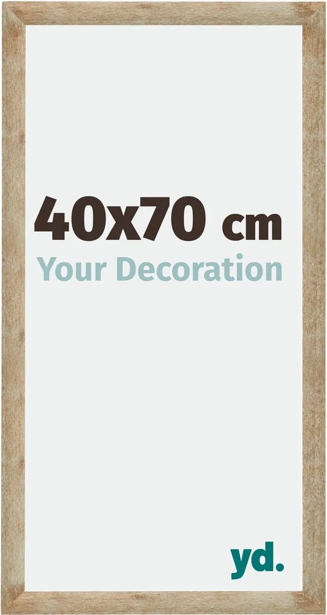 yd. Your Decoration - Fotolijst 40x70 cm - MDF - Goud - Catania