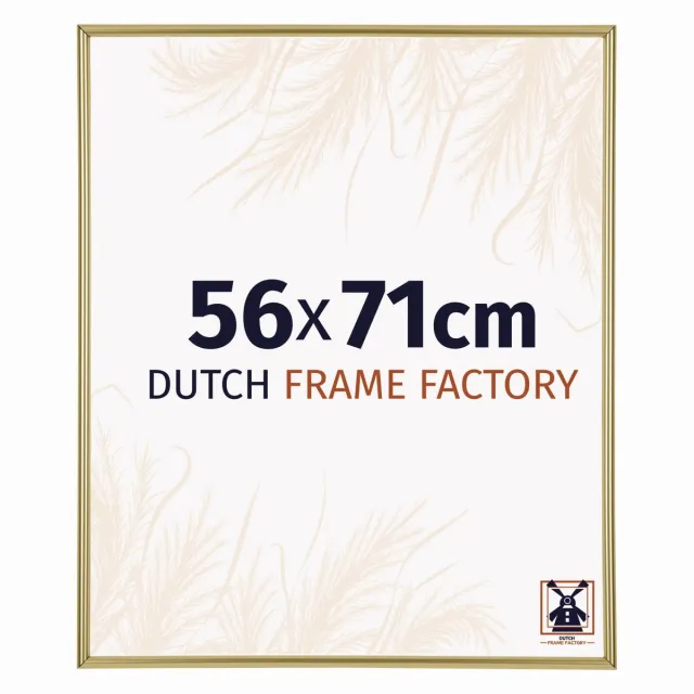 Dutch Frame Factory Fotolijst 56x71 cm - Kunststof - Goud - Angers