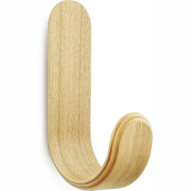 Normann Copenhagen Normann C. Curve kapstok ash bruin