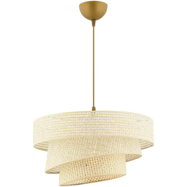 Opviq Couper Hazeran – Katoenen hanglamp – Crème